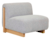Click to swap image: &lt;strong&gt;Moore Occ Chair-Sky Speckle&lt;/strong&gt;&lt;br&gt;Dimensions: W790 x D885 x H710mm